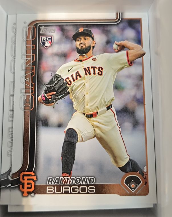 2025 Topps Update #US115 Raymond Burgos — front