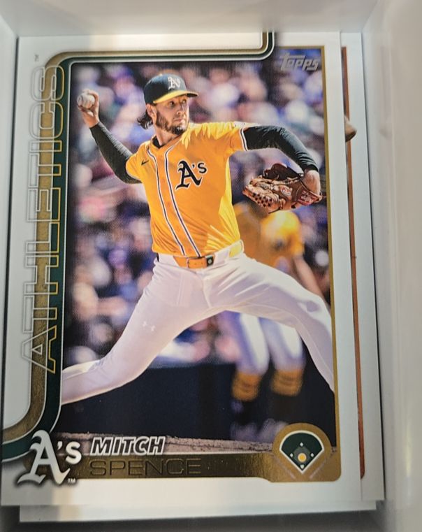 2025 Topps Update #US20 Mitch Spence — front