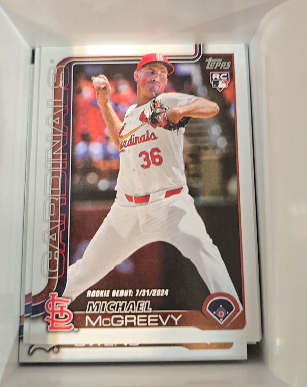 2025 Topps Update Series #US60 Michael McGreevy — front