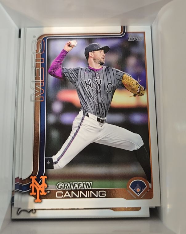 2025 Topps Update #US40 Griffin Canning — front