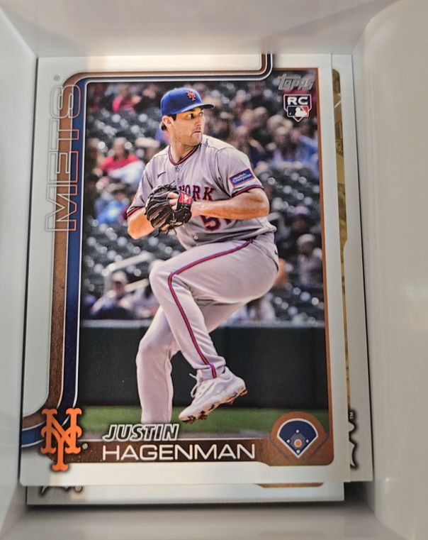 2025 Topps Update #US108 Justin Hagenman — front