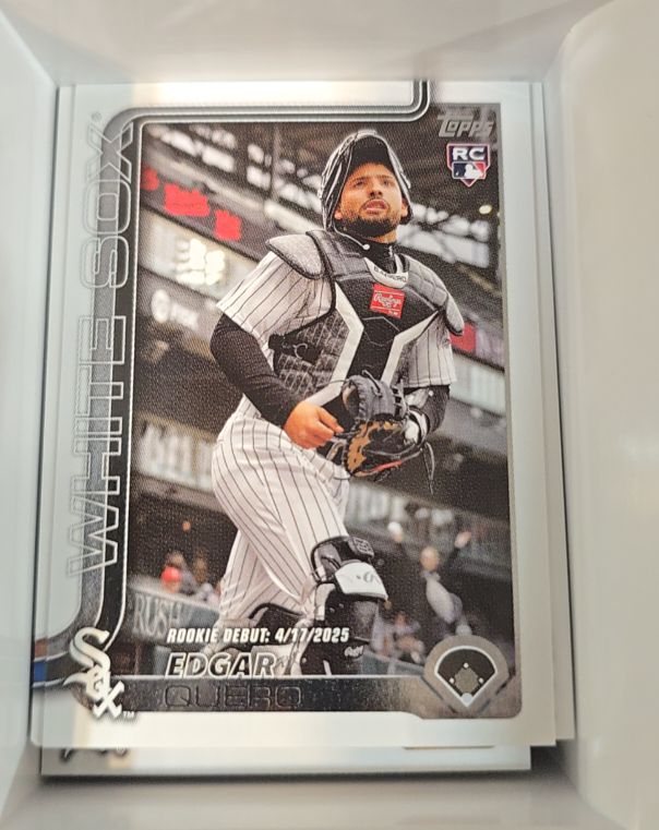2025 Topps Update #US325 Edgar Quero — front