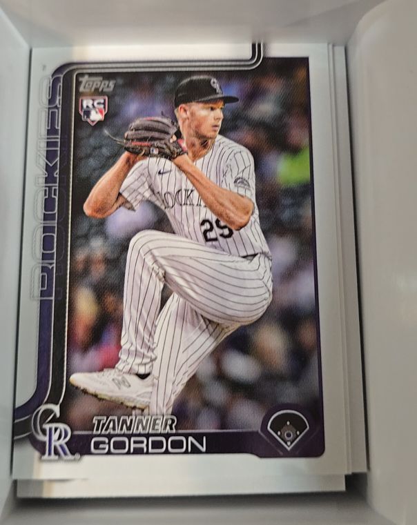 2025 Topps Update Series Baseball #US8 Tanner Gordon — front