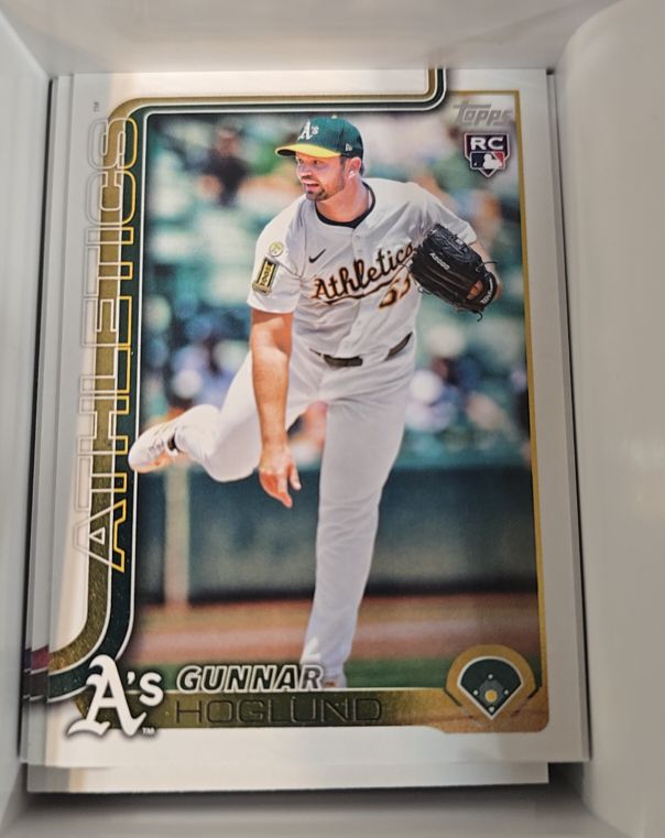 2025 Topps Update #US254 Gunnar Hoglund — front
