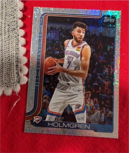 2025-26 Topps Basketball #118 Chet Holmgren — front