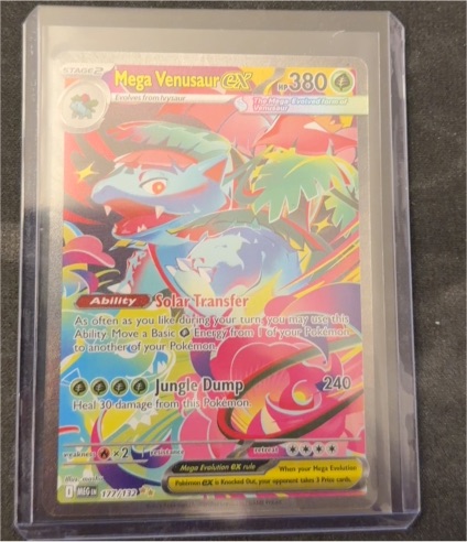 2025 Pokémon Mega Evolutions #177 Mega Venusaur ex — front
