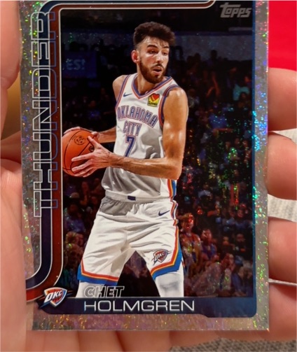 2025-26 Topps #118 Chet Holmgren — front