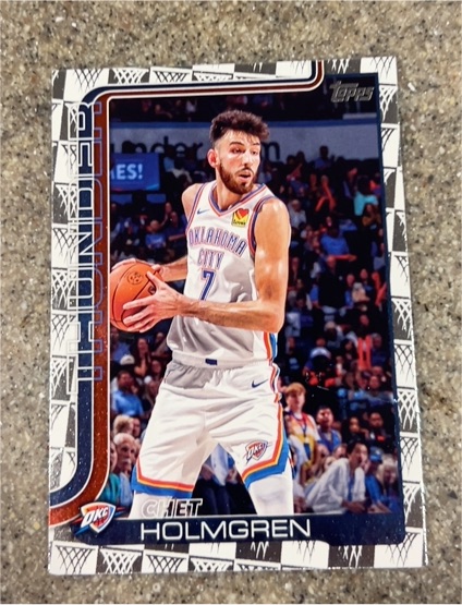 2025-26 Topps #118 Chet Holmgren — front