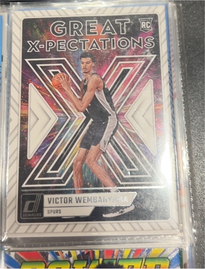 2023-24 Panini Donruss #10 Victor Wembanyama Great X-Pectations Rookie — front
