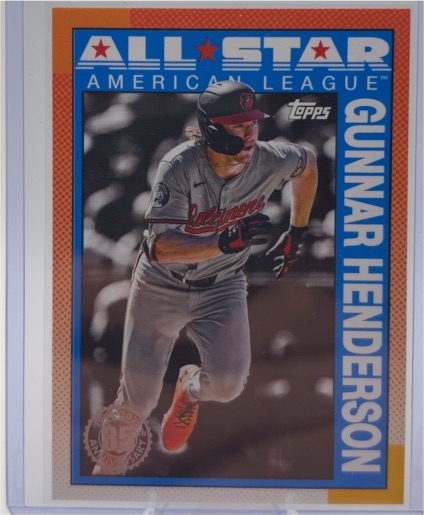 2025 Topps Series 2 #90AS-40 Gunnar Henderson 1990 All-Star Insert — front