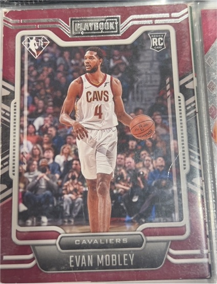 2021-22 Panini Chronicles Playbook #287 Evan Mobley — front