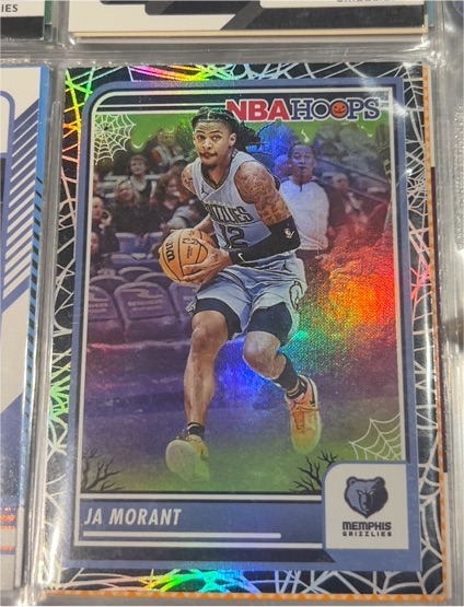 2023-24 Panini NBA Haunted Hoops #102 Ja Morant — front