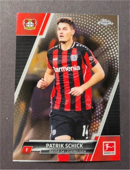 2021-22 Topps Chrome Bundesliga #71 Patrik Schick Bayer 04 Leverkusen — front