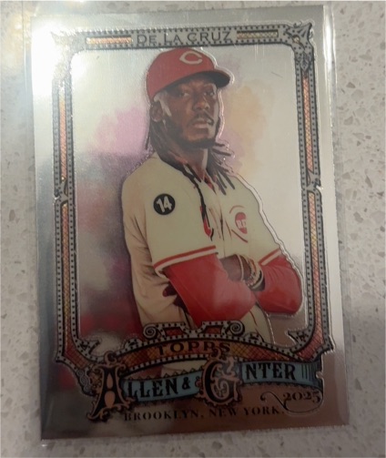 2025 Topps Allen & Ginter #133 Elly De La Cruz — front