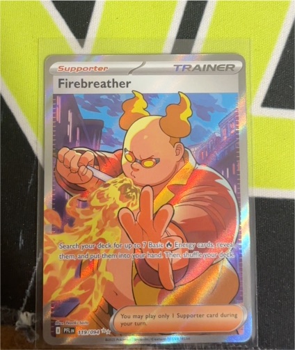 2023 Pokémon ME02 #119 Firebreather — front