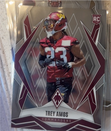 2025 Panini Phoenix #213 Trey Amos — front