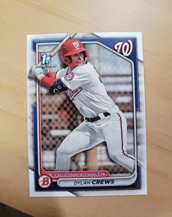 2024 Bowman #BP-23 Dylan Crews — front