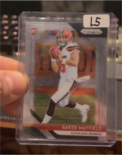 2018 Panini Prizm #201 Baker Mayfield — front