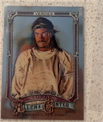 2025 Topps Allen & Ginter Chrome #298 Tai Verdes — front