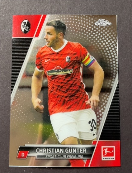 2021-22 Topps Chrome Bundesliga #40 Christian Günter — front
