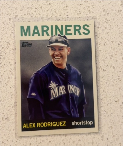 2025 Topps Archives #57 Alex Rodriguez Seattle Mariners — front
