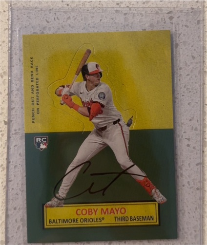 2025 Topps Archives #64SU-6 Coby Mayo — front
