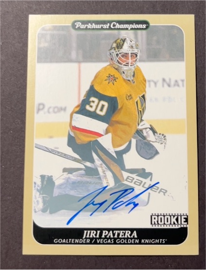 2023-24 Upper Deck Parkhurst Champions #105 Jiri Patera — front