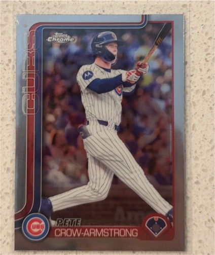2025 Topps Chrome Update #USC76 Pete Crow-Armstrong — front