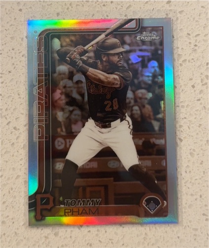 2025 Topps Chrome Update #US266 Tommy Pham — front