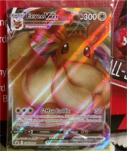 2021 Pokémon TCG SWSH087 Eevee VMAX — front