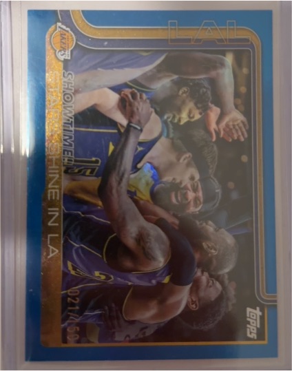 2025-26 Topps #293 Showtime!: Stars Shine in LA — front