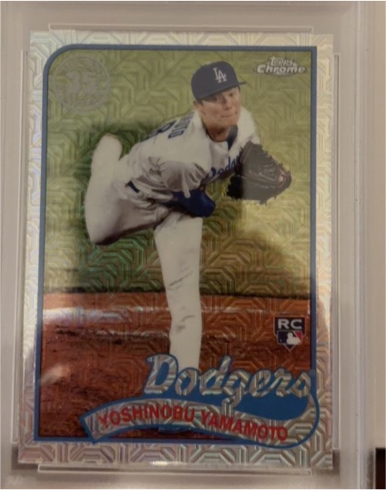 2024 Topps Chrome #2T89C-26 Yoshinobu Yamamoto — front