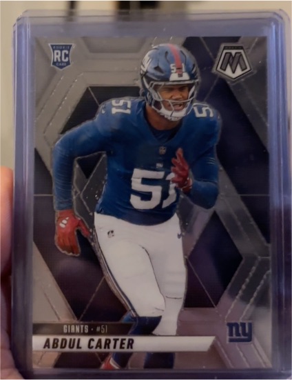 2025 Panini Mosaic #317 Abdul Carter — front