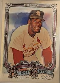 2025 Topps Allen & Ginter #61 Bob Gibson — front