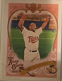 2025 Topps Allen & Ginter #SV-28 Kirby Puckett — front