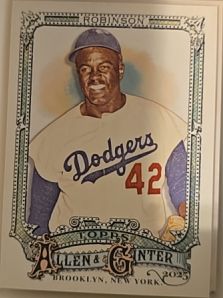 2025 Topps Allen & Ginter #31 Jackie Robinson — front