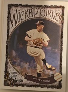 2025 Topps Allen & Ginter #WC-33 Whitey Ford Wicked Curves — front
