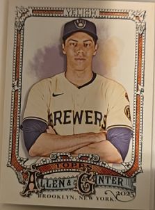 2025 Topps Allen & Ginter #111 Christian Yelich — front