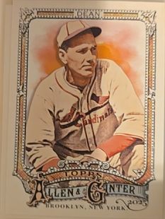 2025 Topps Allen & Ginter #42 Dizzy Dean — front