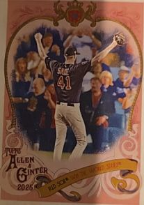 2025 Topps Allen & Ginter #SV-24 Chris Sale — front