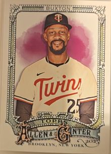 2025 Topps Allen & Ginter #114 Byron Buxton — front