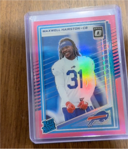2025 Panini Donruss Optic #362 Maxwell Hairston Red Pandora Rated Rookie — front