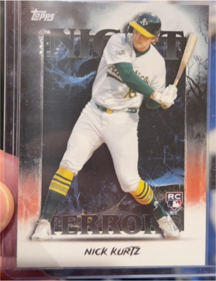 2025 Topps Update #NT-5 Nick Kurtz Night Terrors — front