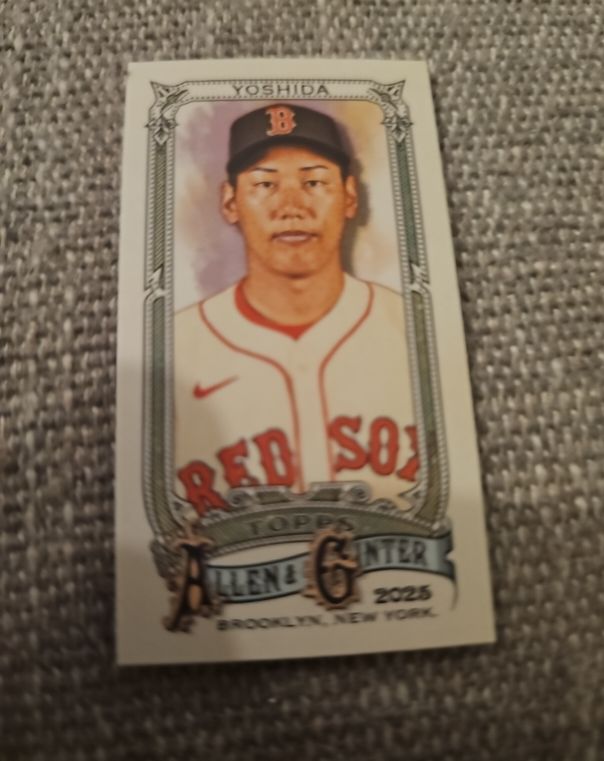 2025 Topps Allen & Ginter Mini Masataka Yoshida — front