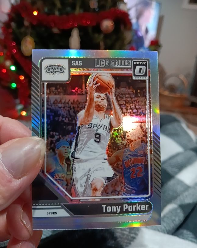 2024-25 Panini Donruss Optic #235 Tony Parker — front