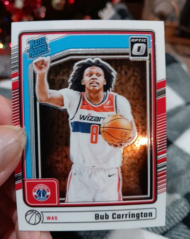 2024-25 Panini Donruss Optic #273 Bub Carrington — front