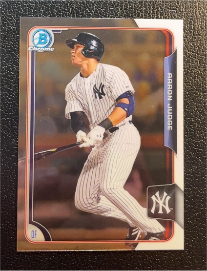 2015 Bowman Chrome #150 Aaron Judge — front