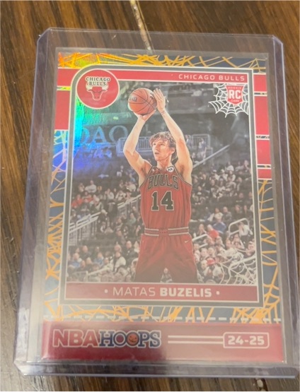 2024-25 Panini Haunted Hoops #237 Matas Buzelis — front