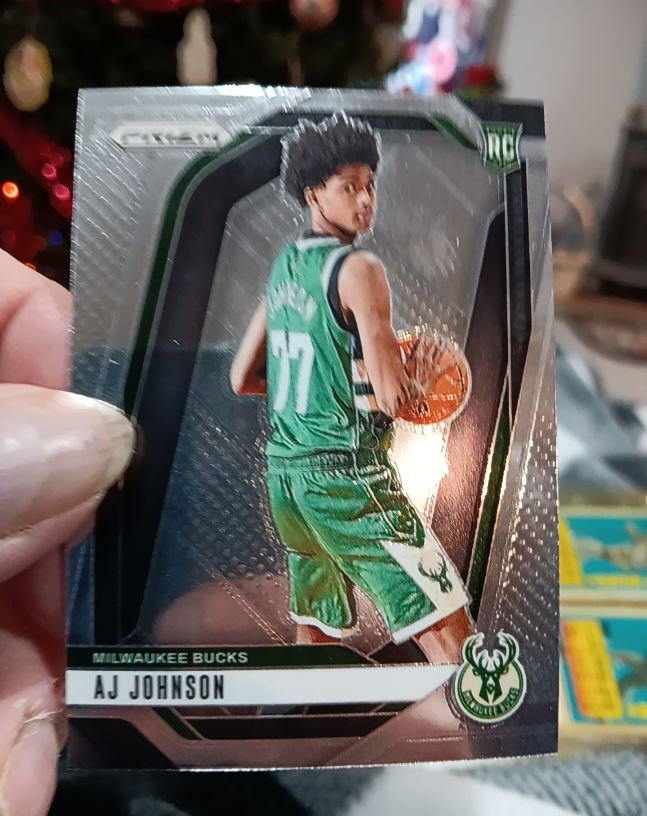 2024-25 Panini Prizm #251 AJ Johnson — front