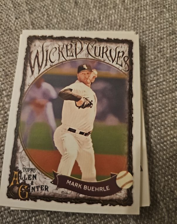 2025 Topps Allen & Ginter #WC-29 Mark Buehrle Wicked Curves — front